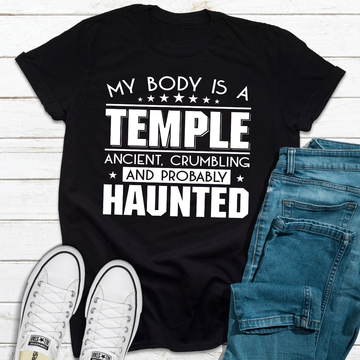 My Body Is A Temple T-Shirt-3
